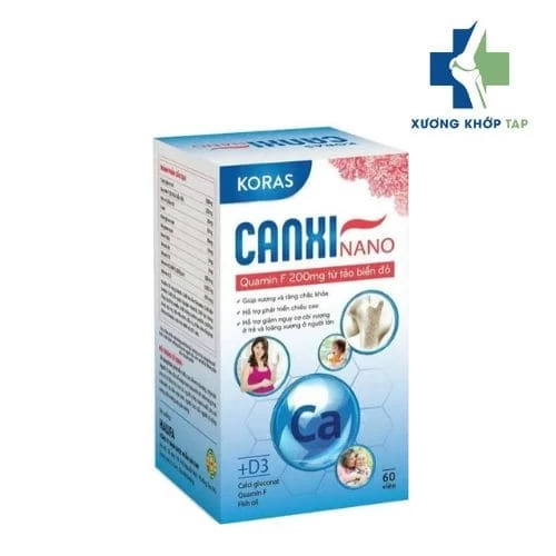 Koras Canxi Nano - Hỗ trợ bổ sung canxi, vitamin D3